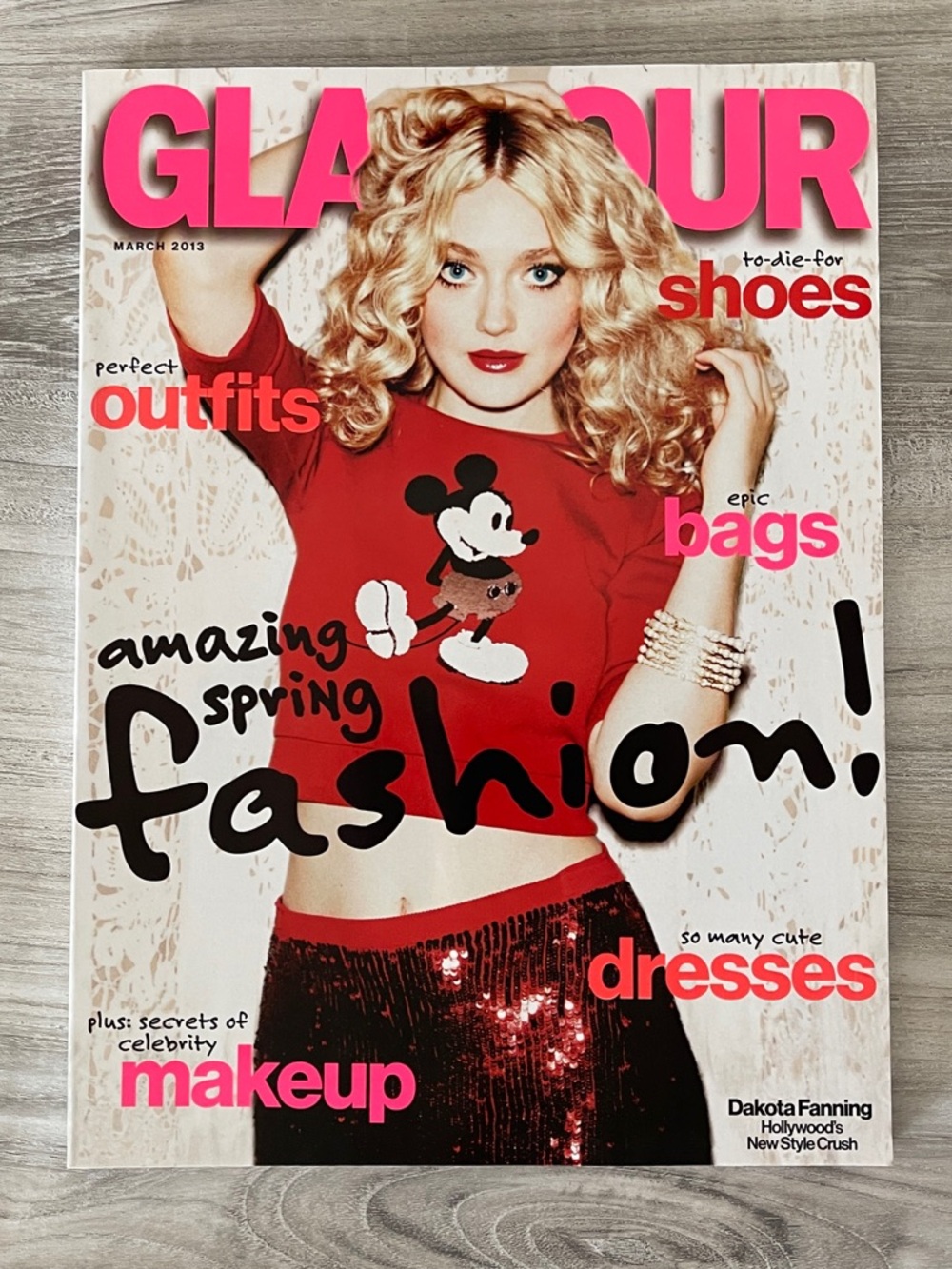 March 2013 Glamour Magazine